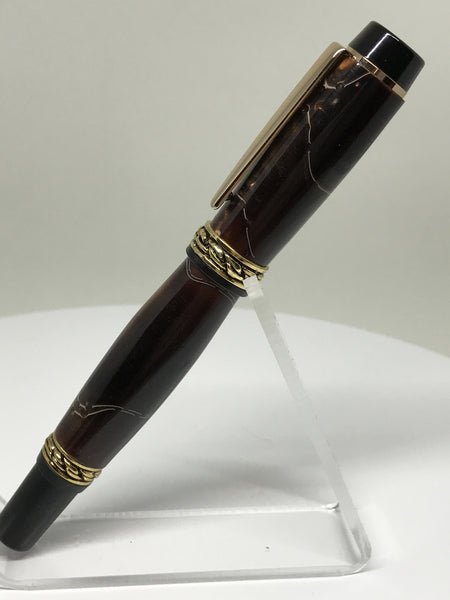 Olympian Elite2 Fountain Pen - 24kt Gold 2