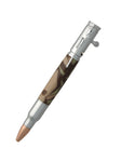 30 Caliber Bolt Action Bullet Cartridge Pen - Chrome - Desert Safari Acrylic